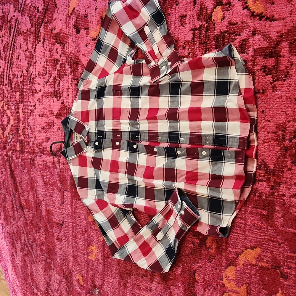 Americana Plaid Express Mens shirt